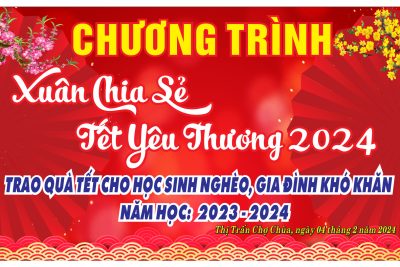 Chương trình “Xuân chia sẻ – Tết yêu thương” – Năm học 2023-2024