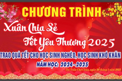 Chương trình Xuân sẻ chia – Tết yêu thương – Năm học 2024-2025