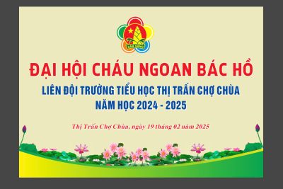 Đại hội Cháu ngoan Bác Hồ – Năm học 2024-2025